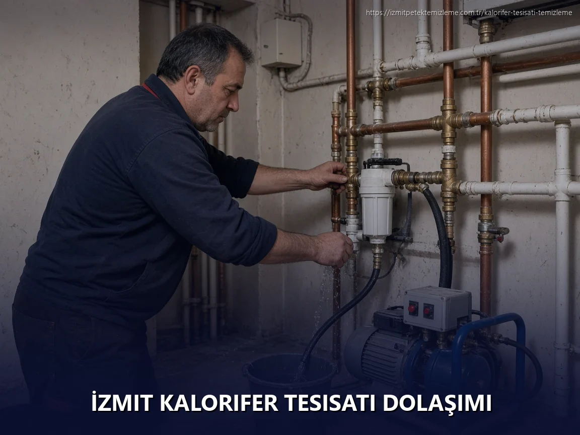 İzmit Kalorifer Tesisatı Dolaşımı